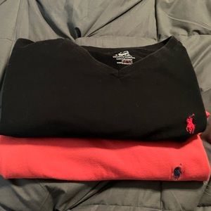 2 Medium Polo Ralph Lauren T-shirts